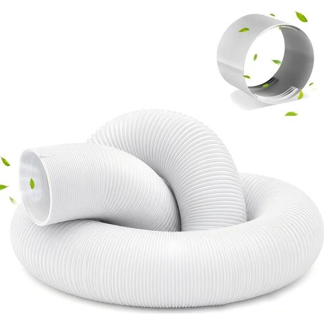 Tuyau Climatiseur Mobile, Adaptateur de Tuyau D'échappement Climatiseur Ø150mm, Pour Climatisation, Déshumidificateur, Sèche Linge (1/5)