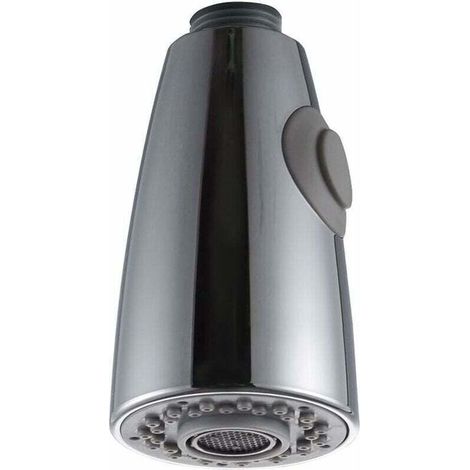 Deux Fonctions Robinet Cuisine Remplacement Extractible pour Douchette Evier Cuisine tête de pulvérisation en chrome 1/2" L'interface
