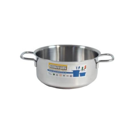 Casseruola Fondamentale con 2 Manici Gnal - Diametro 24 cm (1/2)