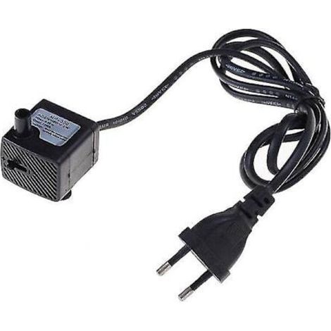 Pompe à eau submersible avec prise UE pour aquarium, fontaine, bassin à poissons, réservoir d'eau, 220 V CA Hfmqv (1/5)