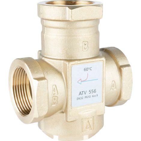 Afriso Soupape de température ATV 556 pré-réglée 60°C (1/3)