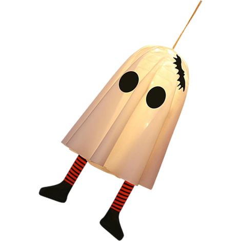 Lampe à suspendre pratique pour décorations d'Halloween, décoration Specter sûre avec éclairage LED économe en énergie intérieur/extérieur, décoration d'Halloween à suspendre (1/5)