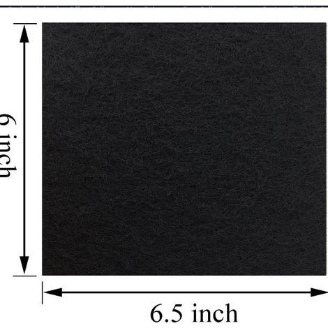 Ersatz-Aktivkohleschaumfilter, sehr beliebt: desodorierender Schaum für Abfallstoffe, Absorption und Filtration von Gerüchen. (1/5)
