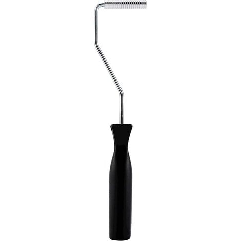 Rouleau à Bulles en Alliage D'aluminium avec Poignée ABS Ensemble de Rouleaux de Stratification en Résine de Fibre de Verre Outil de Palette à Bulles Diamètre rouleau 10 50mm (1/5)