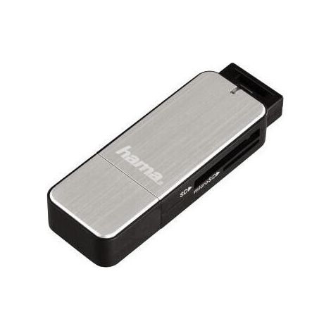 Lector de tarjetas SD/microSD USB 3.0 plateado (1/3)