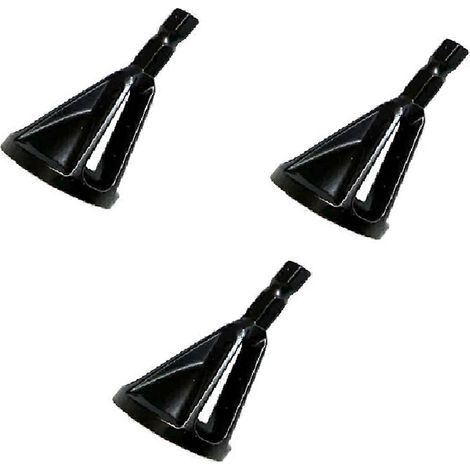 Outil de polissage et de chanfreinage pour perceuse à manche hexagonal, sauf pour les fraises, B (1/5)