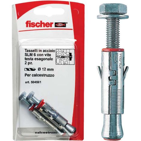 Tasselli acciaio slm 8 t.e. k - fischer