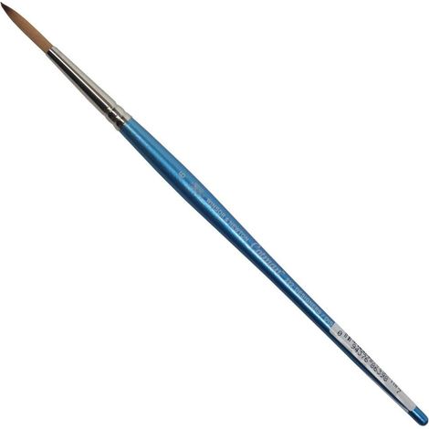 Winsor & Newton Cotman 5302006, Pennello, Legno, Nr. 6 - 3,6 mm, Rund - Designers - Pinsel, kurzer Stiel, Blu