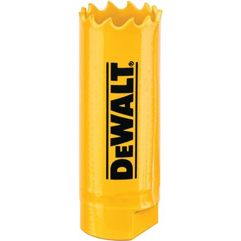 Scie cloche DeWALT Bimétal 19mm, profondeur de coupe 44mm ( Prix pour 1 ) (1/3)