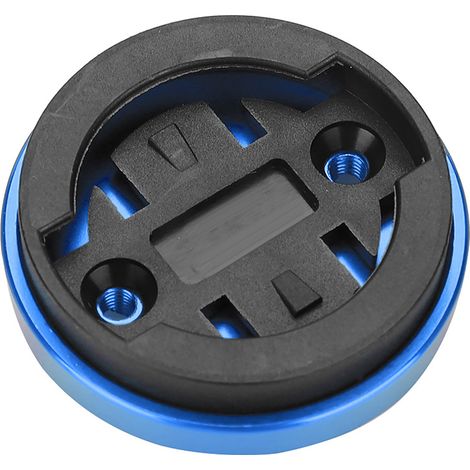 Support de Guidon Vélo VTT, Porte Accessoires GPS Compteur Vélo (Bleu) (1/5)