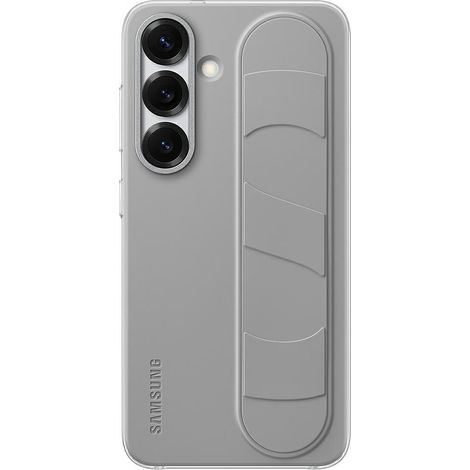 Custodia con supporto Samsung per Galaxy S25, grigia (1/5)