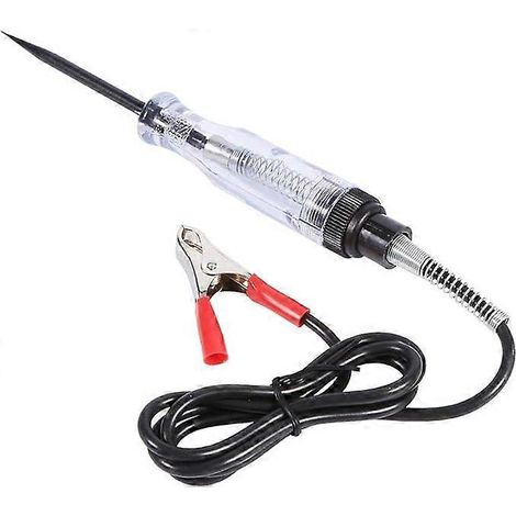 Stylo testeur électrique, testeur de circuit de tension 6 V/24 V avec témoin lumineux pour systèmes basse tension (1/5)