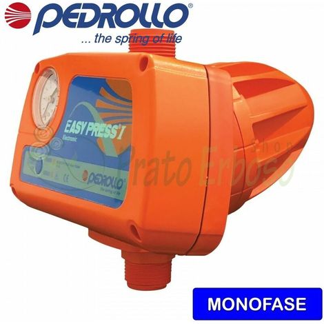 EASYPRESS-BLU - Regolatore elettronico di pressione con manometro