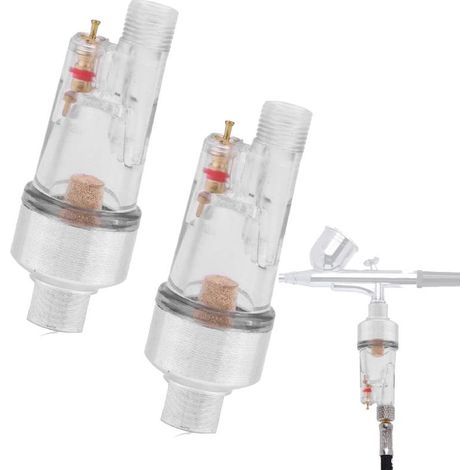 Stück Mini-Luftfilter und Wasserabscheider 9,51 mm (1/8") für Airbrushes (1/5)