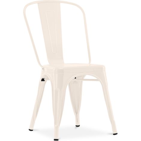 Dining Chair - Industrial Design - Steel - New Edition - Stylix Cream (1/5)