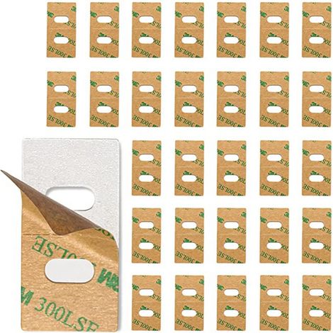 Patch de réparation pour stores verticaux de 2 pouces, accessoires de réparation pour lames de stores vénitiens verticaux (10 pièces) (1/5)