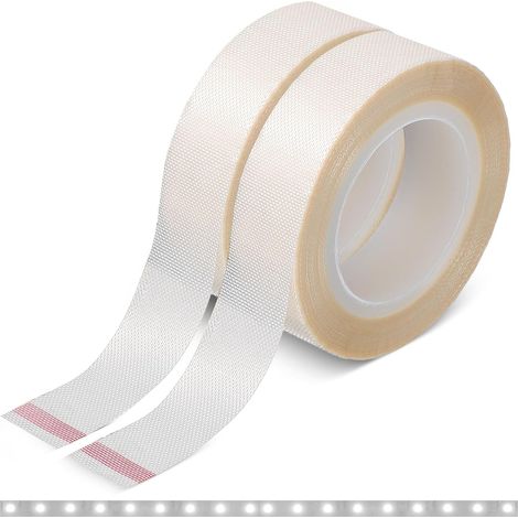 2 rouleaux de ruban opaque pour bandes LED, ruban adhésif variateur pour bandes LED, décoration de chambre, rétroéclairage TV, réduit l'éblouissement tout en maintenant la luminosité. (1/5)