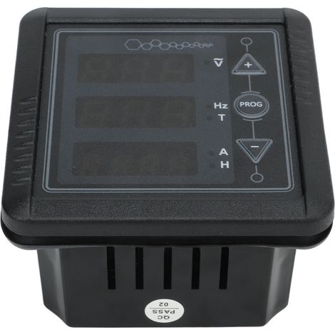 Compteur numérique GV24 MKII, ampèremètre digital 85-265V pour groupe électrogène diesel, affichage LCD, mesure précise, usage industriel et domestique. (1/5)