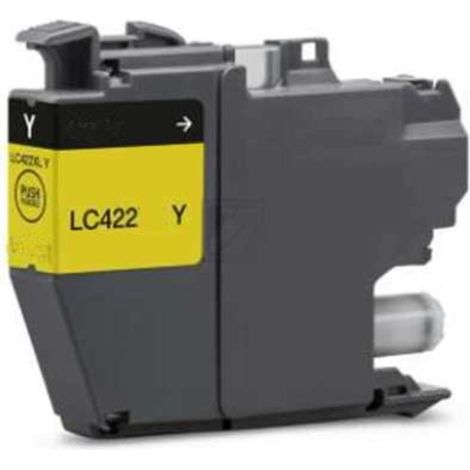 Cartuccia Compatibile Brother Lc422 Giallo