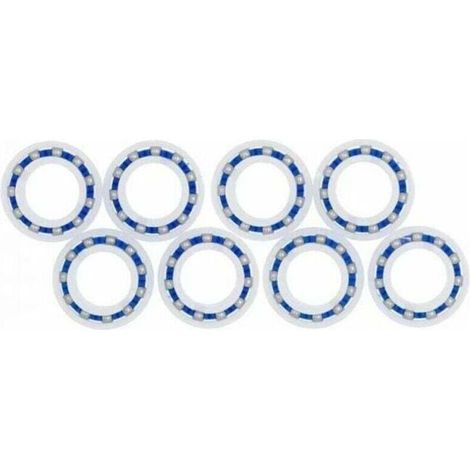 Jeu de 8 roulements à billes pour robot nettoyeur de piscine Polaris 280 180 C60 C-60 roues