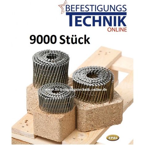 EPAL Coilnägel 2,8x40mm Ring für EURO Paletten Bostitch BeA Prebena Nagler 9M-EN11276P