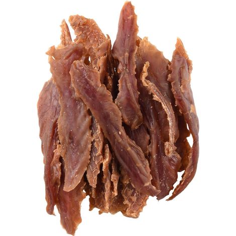 Friandise filet de poitrine de canard doux Hapki BBQ pour chien 170 g sans gluten - Flamingo