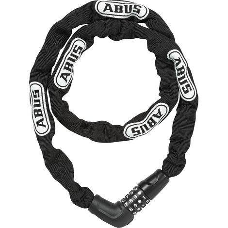 ABUS Serratura a catena Steel-O-Chain 5805C - serratura a combinazione in catena d'acciaio spessa 5 mm - livello di sicurezza 4