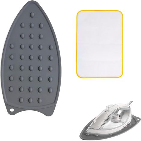 Repose Fer a Repasser Silicone, Silicone Tapis de Repos de Repassage, Silicone Repose Fer, Filet De Repassage, Support pour Fer À Repasser, Tapis De Repassage, Tapis De Repassage sur Table (1/5)