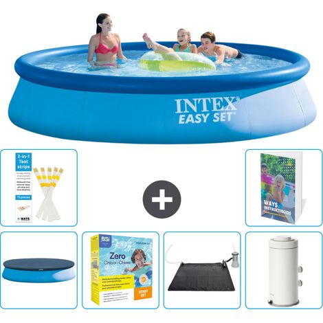 Intex Piscina Easy Set Rotonda - 396x84 cm - 7-pezzi  S103