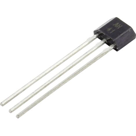 TRU COMPONENTS Hallsensor AH3144EUA 4.5 - 24 V/DC Messbereich: +0.005 - +0.022 T TO-92  Löten