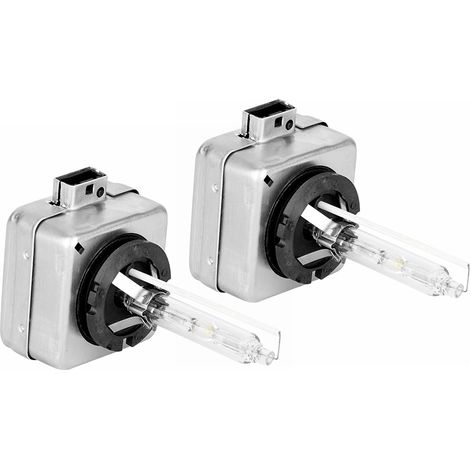 Kit de remplacement pour 2 ampoules xénon D1S 12V 6000K 35W (1/5)