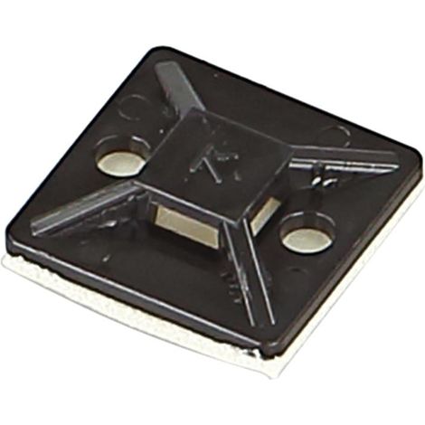 Base de montage compatible avec serre-cables - largeur max 4.6 mm