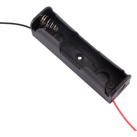 Boîtier de rangement en plastique pour batterie rechargeable 18650 avec câble. (1/5)