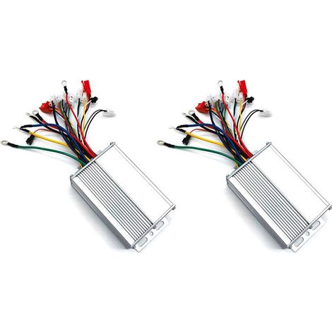 Adecuado para dos controladores de motor de buje de 48 V/60 V, 450 W, 9 MΩ, 25 A MÁX., aplicable a bicicletas eléctricas, patinetes eléctricos, motocicletas y controladores de motor BLDC.
