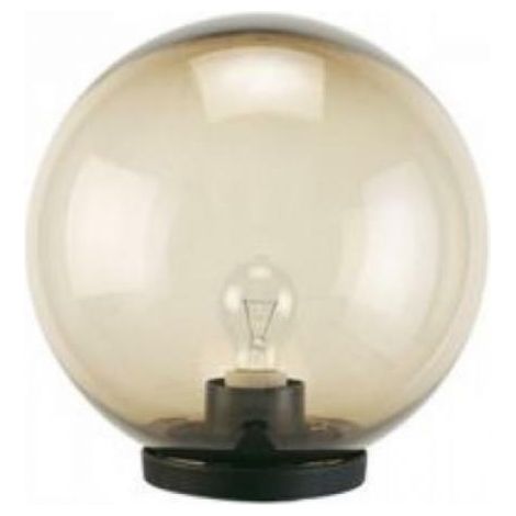 Globo fume' con base e portalampade - Specifiche: Ø mm 200 max 40w