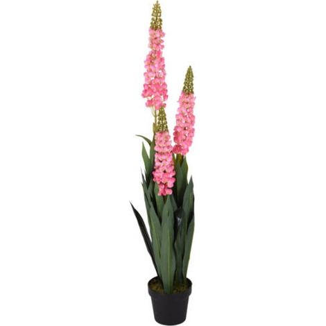 Künstliche Lupine im Topf, 120 cm (1/2)