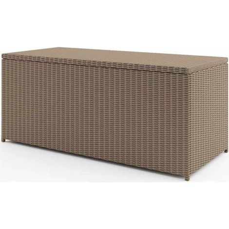 Fioriera SCATOLA 160x82x74 954L Oltre royal sand technorattan Homms (1/5)