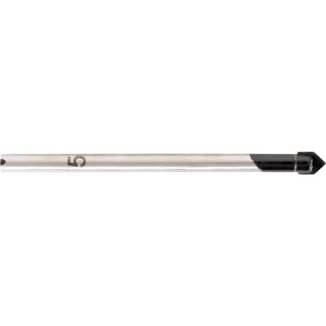 Foret pour carrelages STIER, queue cylindrique 5 mm (1/4)