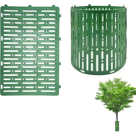 Protection pour tronc d'arbre - Lot de 4 (20 x 33 cm), Housse de protection pour tronc d'arbre extensible, Protection pour tronc – Protection contre les animaux sauvages (1/4)