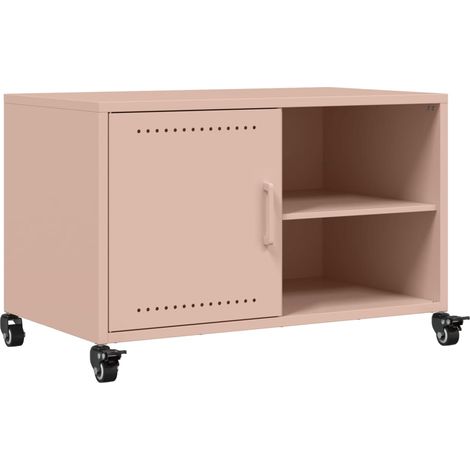 Maison Exclusive - TV-Schrank Rosa 68x39x43,5 cm Stahl