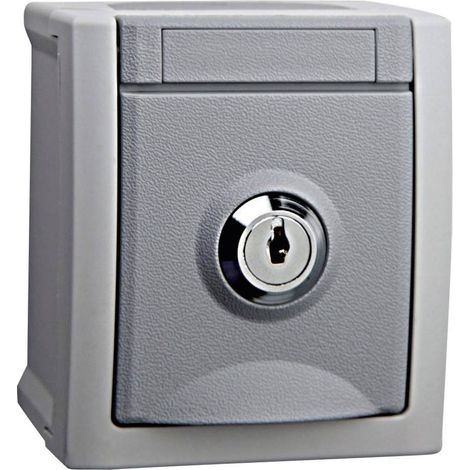 Prise 2P+T verrouillable 90591045DE – IP54 pour pièces humides – Grand espace intérieur – Design breveté – Vi-Ko (1/2)