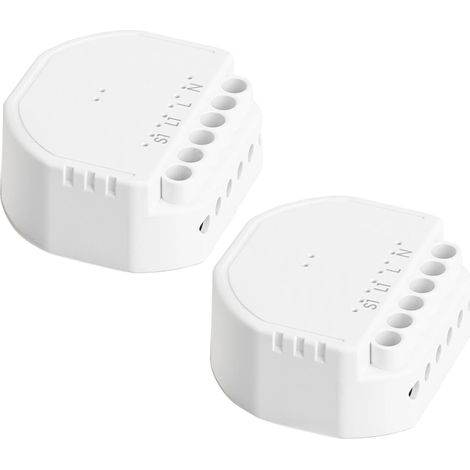 Module de commutation intelligent, compatible avec le contrôle vocal, intégration facile, 2 UNIT Avec HomeKit (1/2)