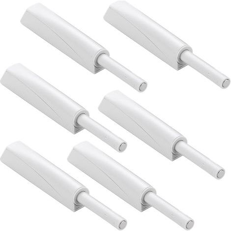 Set di 6 ammortizzatori magnetici a pressione per ante di armadi e cassetti (1/5)