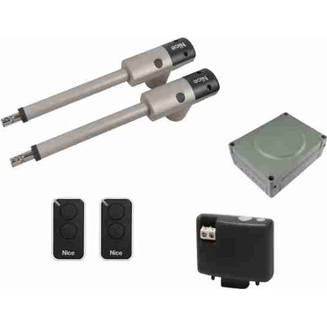 Nice TOO3000KLT - Kit per l'automazione di cancelli a battente con ante fino a 3m, 230 Vac, montaggio esterno