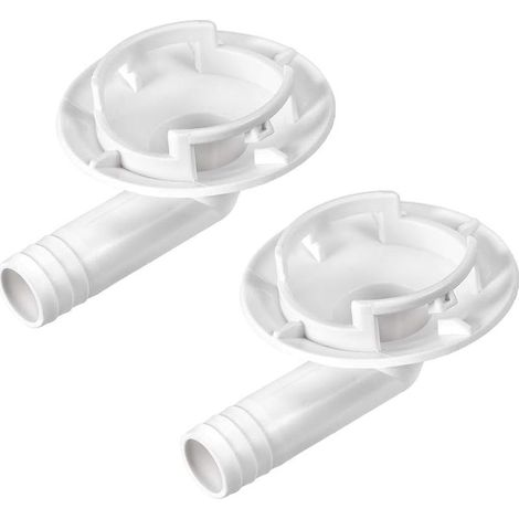 2pcs 40mm Window AC Unit Parts Elbow Air Conditioning Exhaust Pipe Fitting for Mini Split Units (1/5)