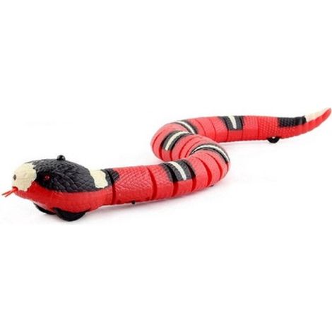 Jouet interactif pour chat – Serpent rouge – Rechargeable USB – Stimulant et ludique (1/5)