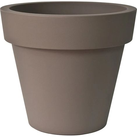 IKON - VASO IN RESINA-TORTORA / 50 cm