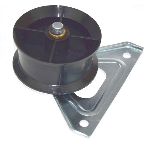 Tumble Dryer Replacement Drive Belt Jockey Tension Pulley Wheel &amp Bracket (1/4)