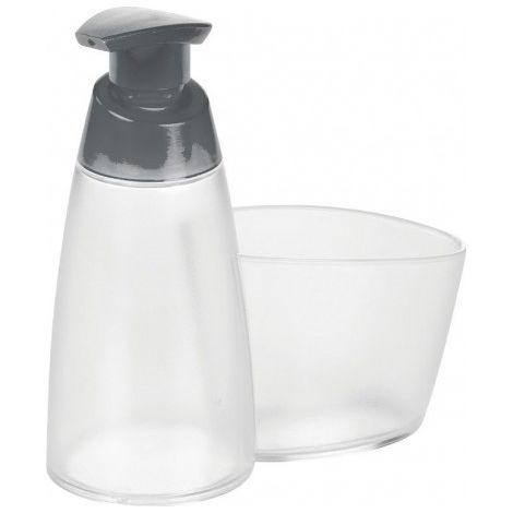 DOSIFICADOR JABON CLEAN KIT GRIS TESCOMA - EHLIS
