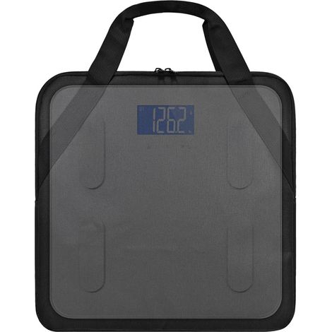 Étui de pèse-personne numérique avec poignée, housse de protection pour voyage et utilisation à la maison, étui de transport léger et durable pour protéger votre balance de salle de bain (1/4)